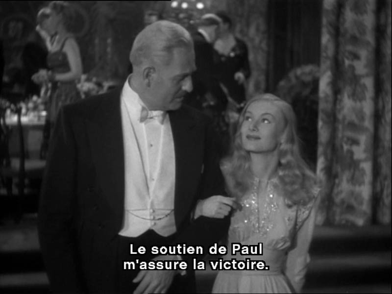 La cl de verre (The Glass Key) 1942 - test DVD